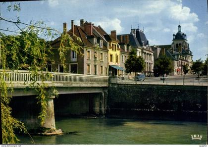 CPA Arcis sur Aube Aube Le Pont de l'Aube
