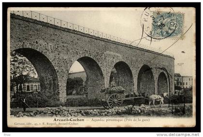 94 Arcueil attelage cheval pont aqueduc D94D K94003K C94003C RH089753