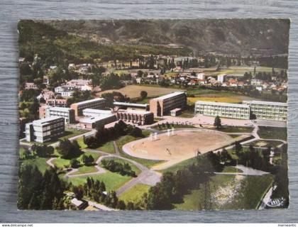 Cpa Argelès-Gazost (65) vue générale aérienne du lycée climatique