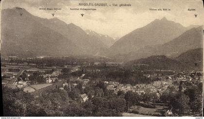 CPA Argeles Gazost Vue generale