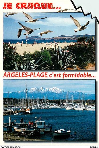 66 - Argelès sur Mer - Multivues - Bateaux - CPM - Voir Scans Recto-Verso