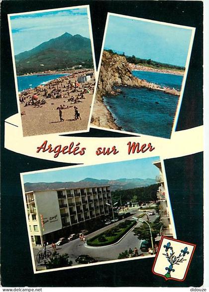 66 - Argelès sur Mer - Multivues - Blasons - CPM - Voir Scans Recto-Verso