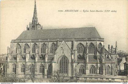 CPA Argentan Eglise Saint-Martin