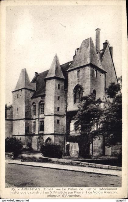 CPA Argentan Le Palais De Justice