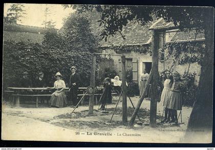 Cpa  du 61 La Gravelle la Chaumière  ....  Argentan  GX37