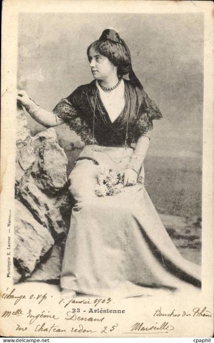 Arles - Arlesienne - Fantaisie - Femme - CPA