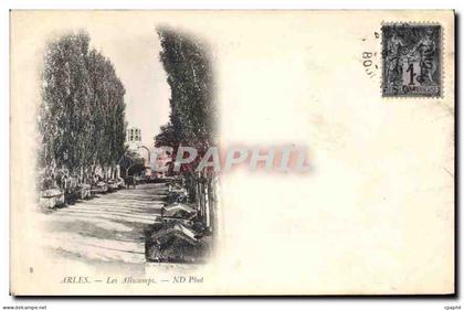 CPA Arles Les Aliscamps