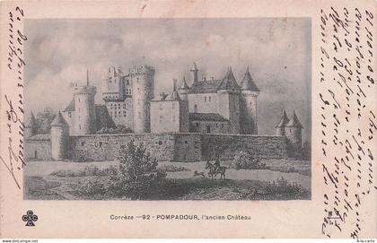 19 ARNAC POMPADOUR L ANCIEN CHATEAU