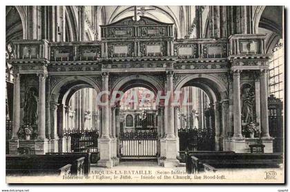 Arques la Bataille CPA Interieur de l'eglise