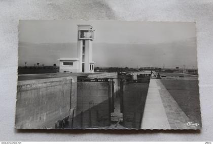 Cpsm 1953, Arques, la nouvelle écluse, Pas de Calais 62