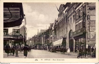Arras - Rue Ernestale - CPA