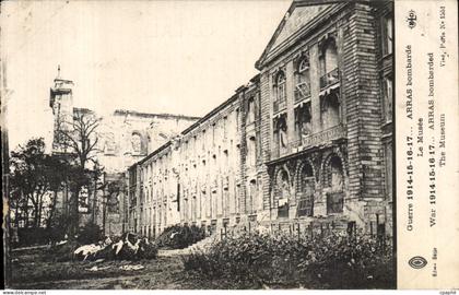 CPA Guerre Arras Bombarde Le Musee War Arras Bombarded The Museum