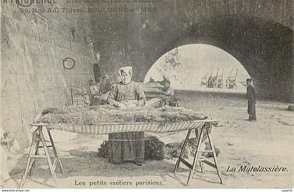 REPRO La Materassiere Les Petits Metiers Parisiens Boulogne sur Mer Artisanat et Petits Metiers