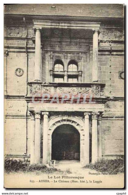 CPA Assier Le Chateau La loggia