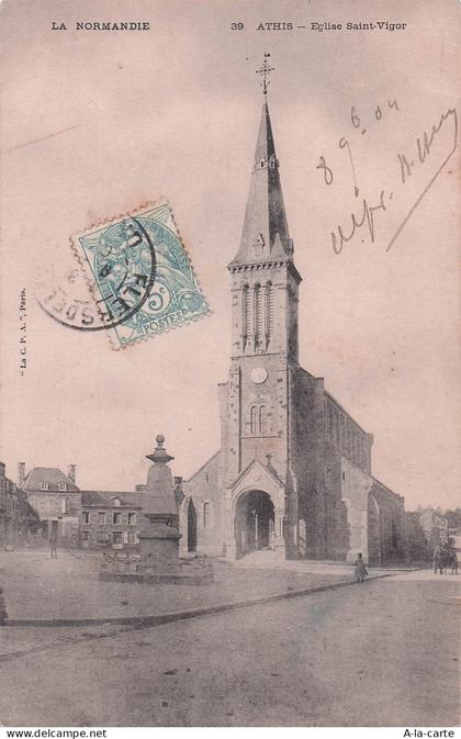 61 ATHIS DE L ORNE EGLISE SAINT VIGOR