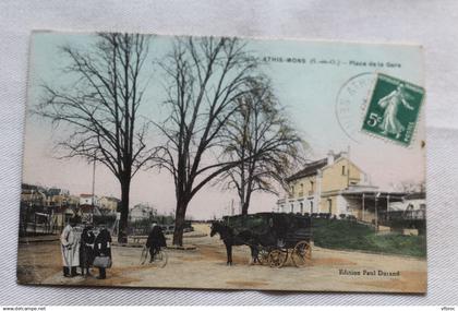 Athis Mons, place de la gare, Essonne 91