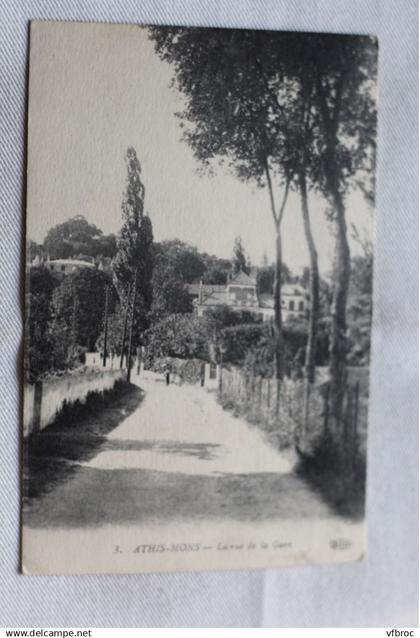 Athis Mons, rue de la gare, Essonne 91