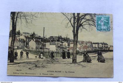 Cpa 1909, Athis Mons, le Côteau, Essonne 91