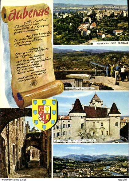 CPA Ardeche Pittoresque Aubenas