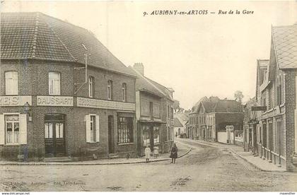 AUBIGNY EN ARTOIS rue de la gare