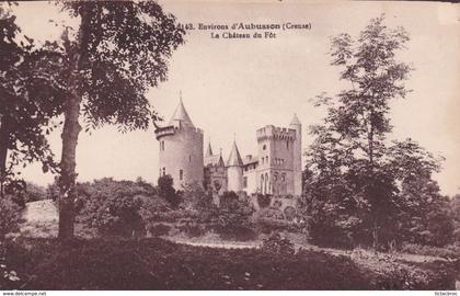 CPA 23 Aubusson, lot de 7 cartes.