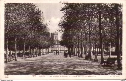 Auch - Les Allees - CPA