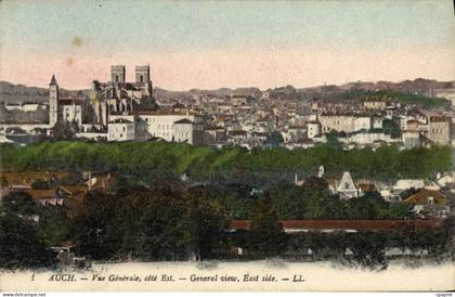 CPA Auch Vue Generale cote Est