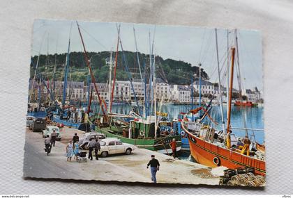 O745, Cpm 1966, Audierne, le port, thoniers à quai, Finistère 29
