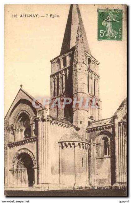 CPA Aulnay L Eglise