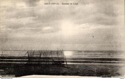 CPA Ault onival Coucher de soleil