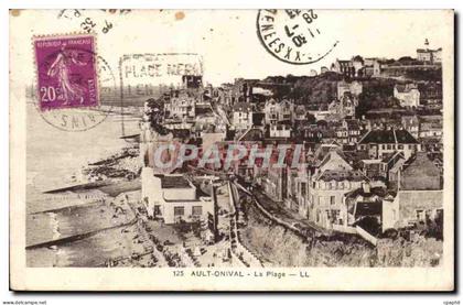 CPA Ault Onival La plage