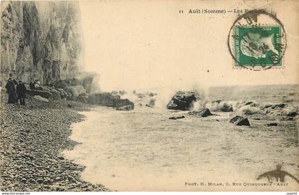 CPA Ault Somme Les Roches
