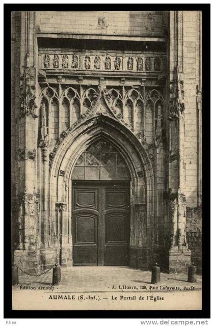 76 Aumale eglise D76D K76035K C76035C RH095838