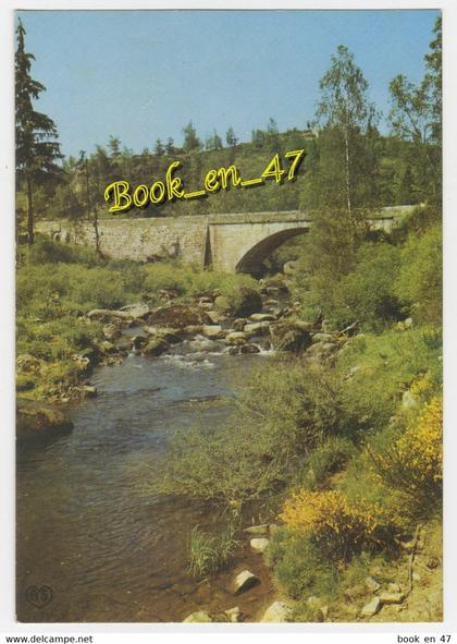 {86398} 48 Lozère Aumont Aubrac , La Rimeize ( rivière à truites )