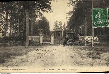 CPA Auray Le Champ des Martyrs