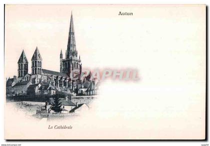 CPA Autun La Cathedrale