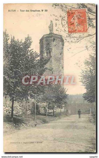 CPA Autun Tours des Ursulines