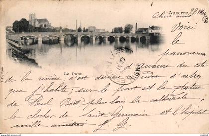 Auxerre CPA le pont