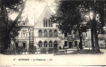 CPA Auxerre la Prefecture