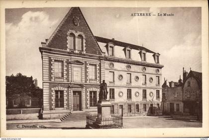 CPA Auxerre le Musee