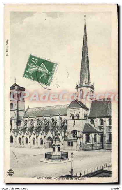 CPA AUXONNE cathédrale