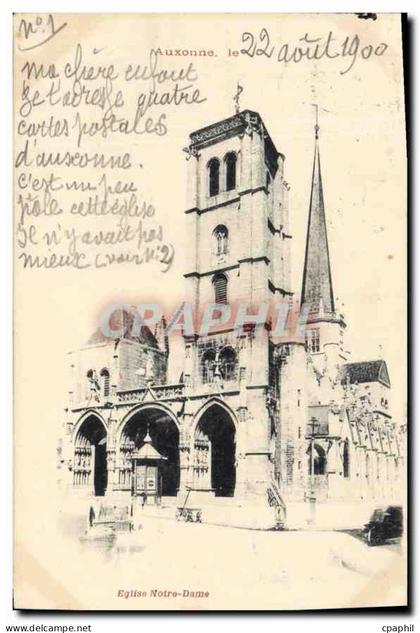 CPA Auxonne Eglise Notre Dame