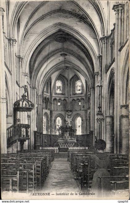 CPA Auxonne Interieur de la cathedrale