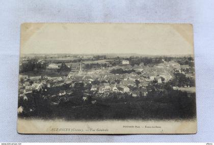Cpa 1907, Auzances, vue générale, Creuse 23