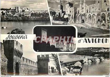 CPM Avignon Avignon et le Palais des Papes vus de Villeneuve