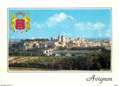 CPM Avignon Vaucluse La cite papale vue de la Tour Philippe le Bel a Villeneuve les Avignon