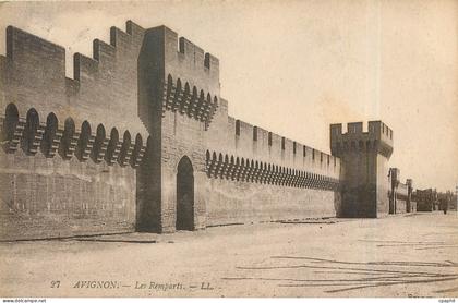 CPA Avignon - Les Remparts