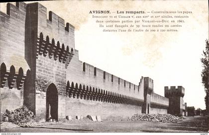 CPA Avignon Les Remparts