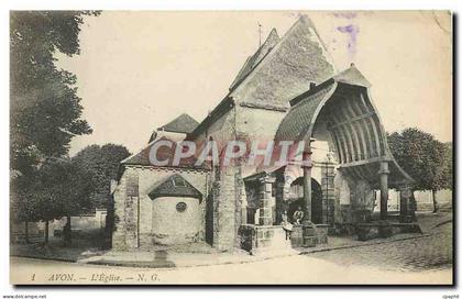 CPA Avon l'Eglise