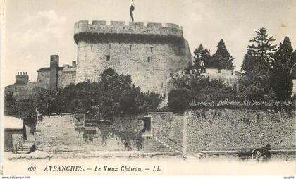 CPA Avranches le Vieux Chateau